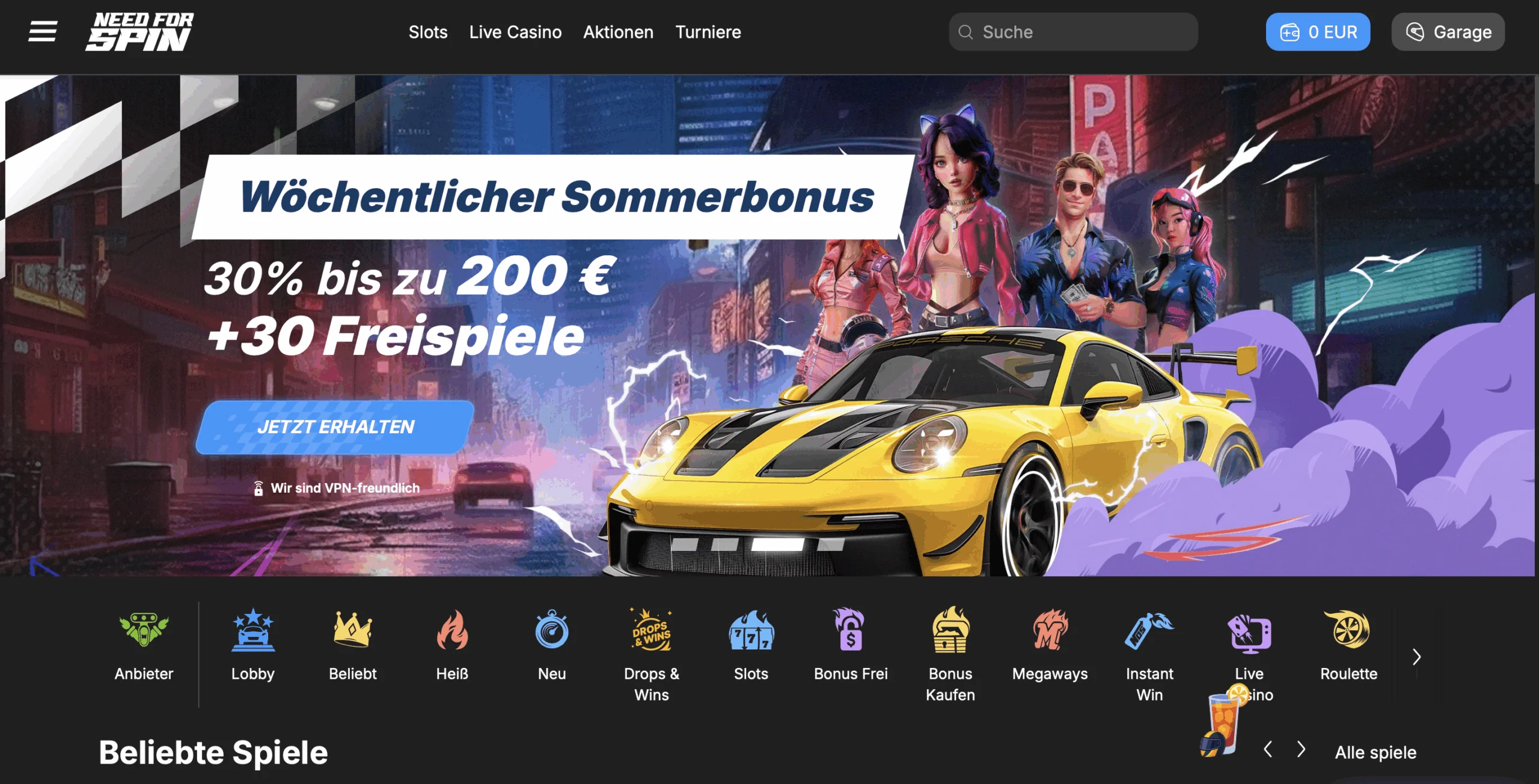 Need for Spin Online Casino