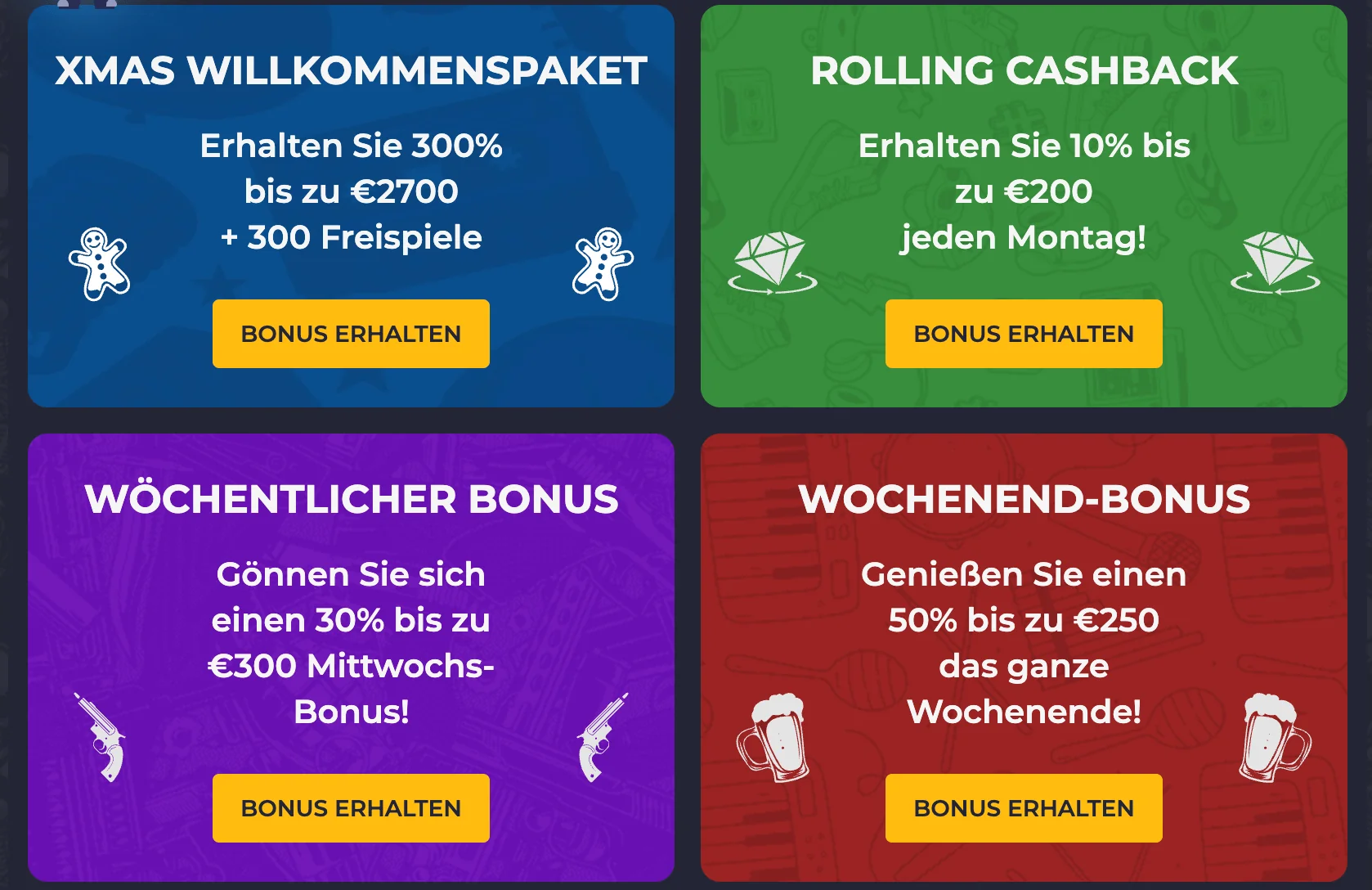 besten bonus aktionen