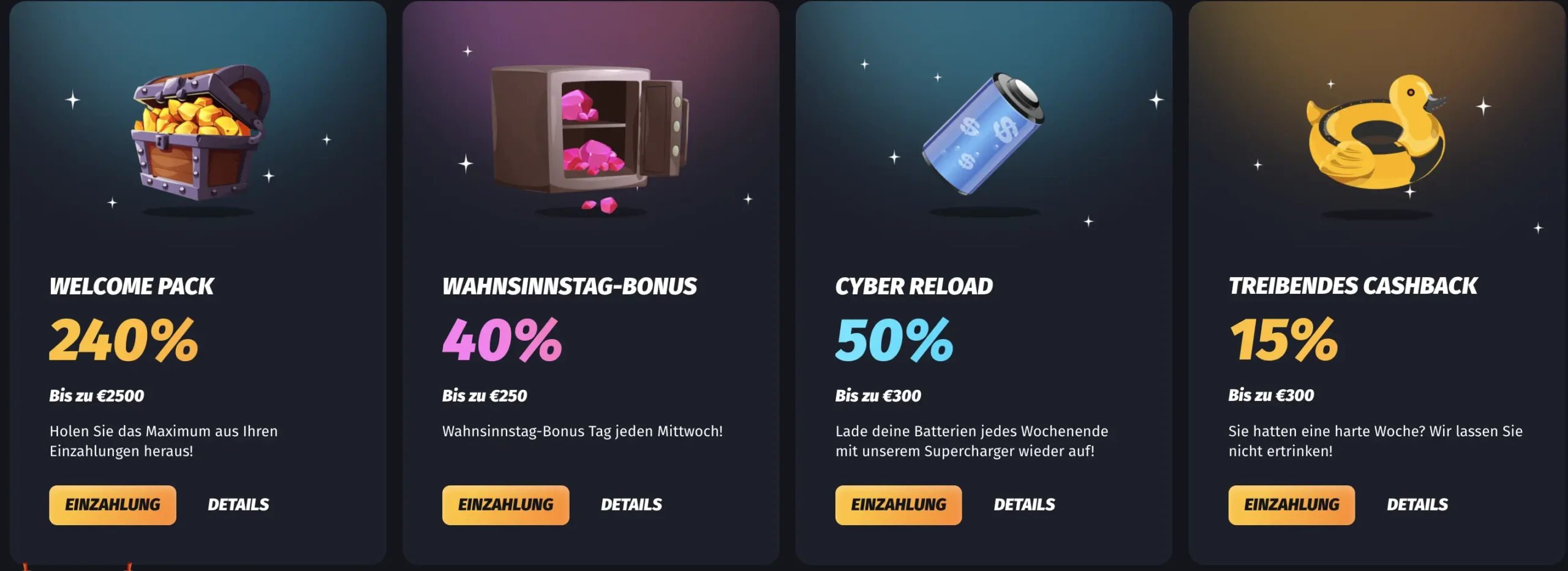 WinShark Casino Aktionen